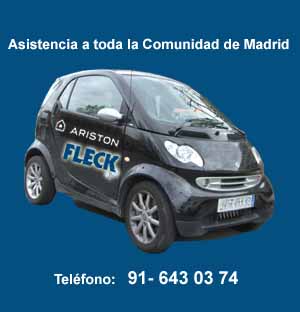 Servicio tecnico Ariston Fleck Madrid