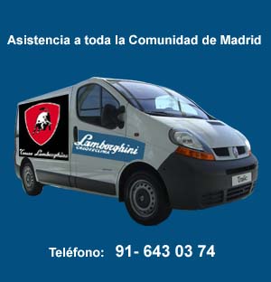 Servicio t&eacute;cnico Lamborghini Madrid